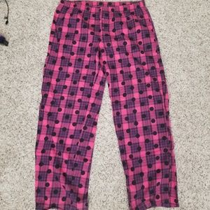 VS PINK Plaid PJ Bottoms